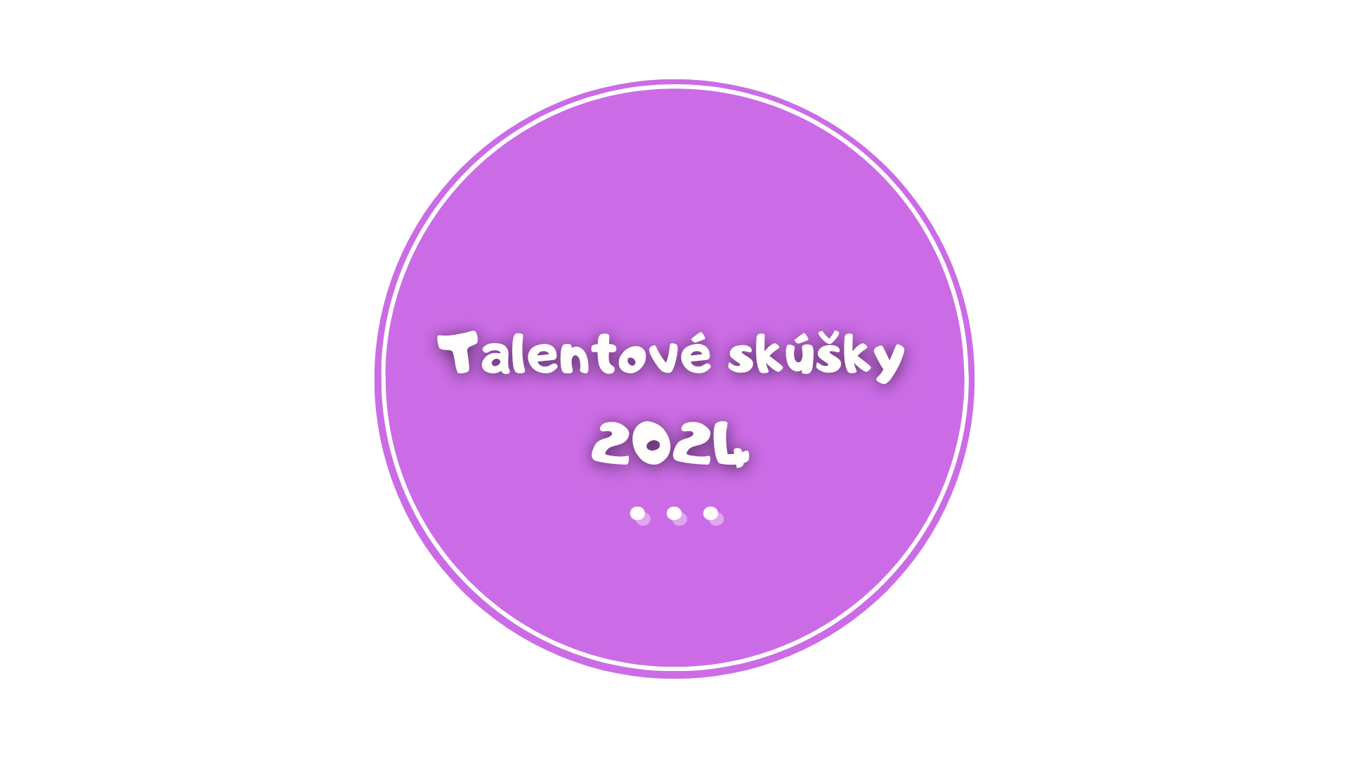 Talentové skúšky 2024