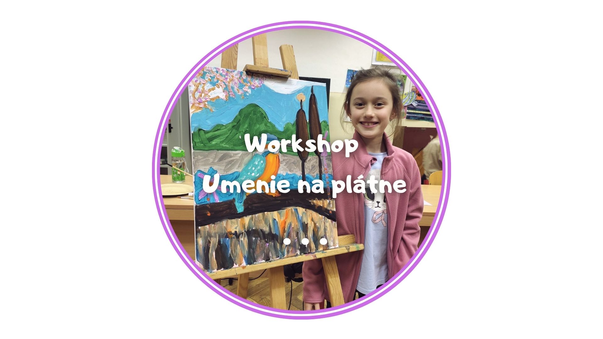 Workshop Umenie na plátne – Hrabušice